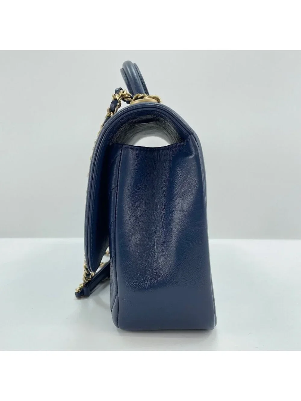 Chanel Shoulder Bag Navy